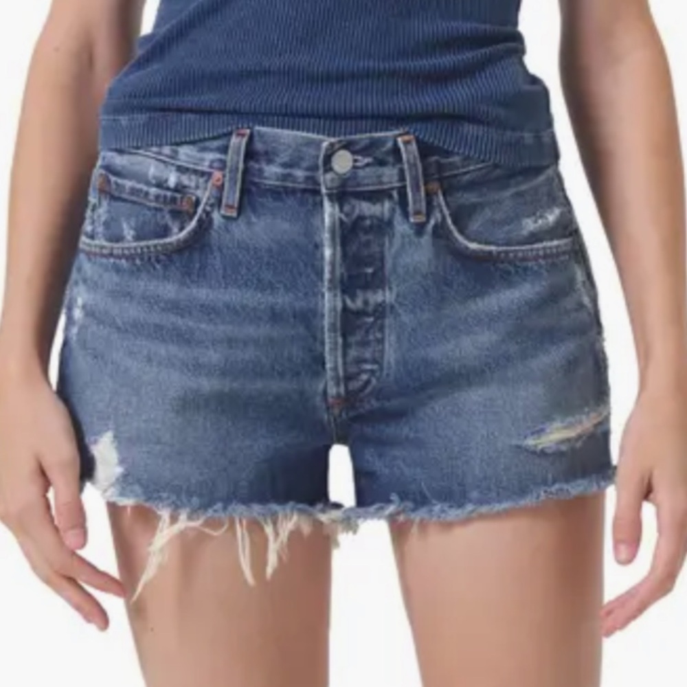 “NEW” AGOLDE Parker Cut-Off Short